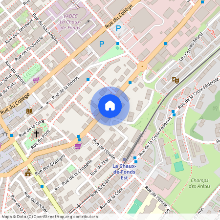 2300, La Chaux-de-Fonds, Rue Fritz-Courvoisier, 34