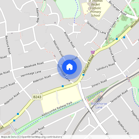 (l), Hermitage Lane, Woodside Green, South Norwood, SE25