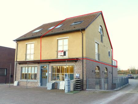 Duplex-app. met 2 slpk., terras en garage in Herk-de-Stad. - Photo 4