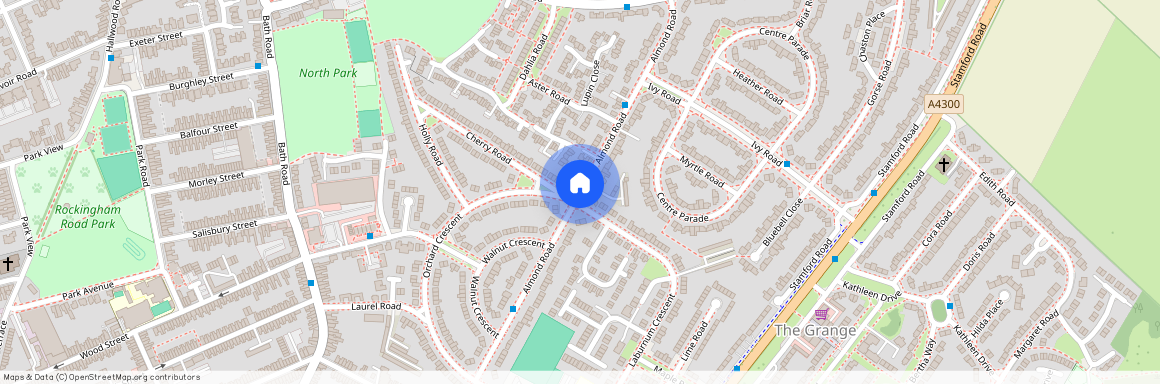 Almond Road, Kettering. Northants