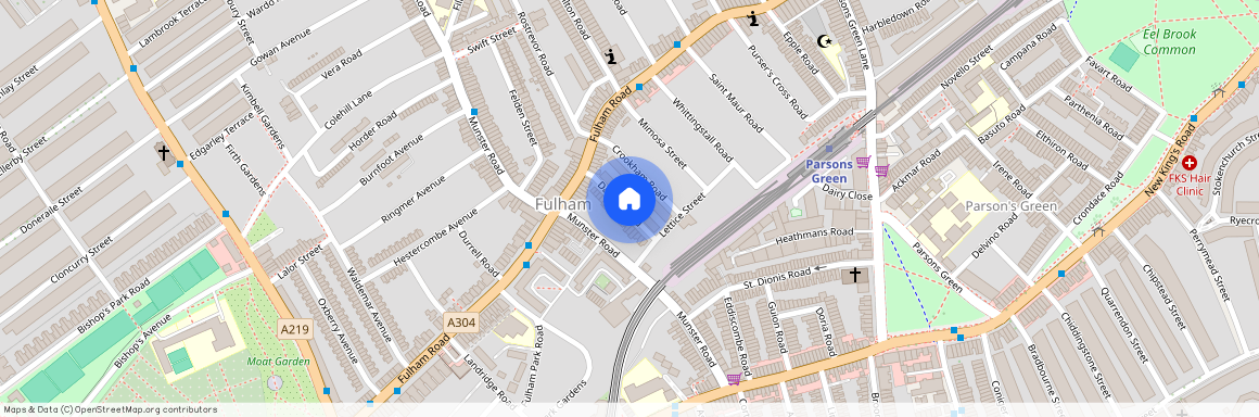 Crookham Road, Parsons Green, London, SW6