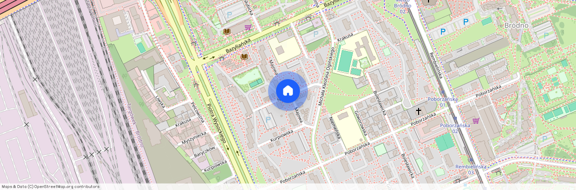 Warszawa, Targówek, Targówek, Bródno, Majowa