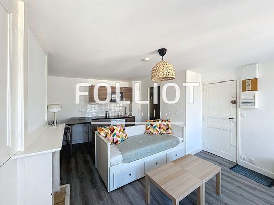 A LOUER - Appartement studio meubl� � l'ann�e � Granville - 21.7m� - Photo 1