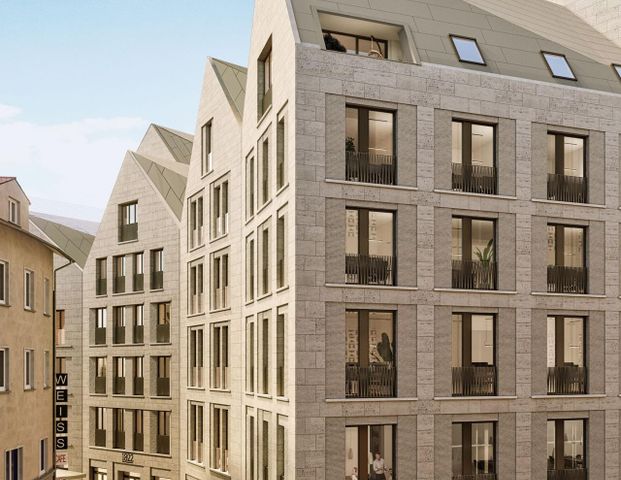 Vier Giebel: Mitten im Herzen von Stuttgart - 21 stilvolle 1-Zimmer-Wohnungen - Photo 1