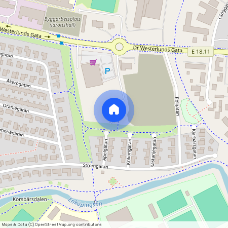 Flädergatan, Enköping