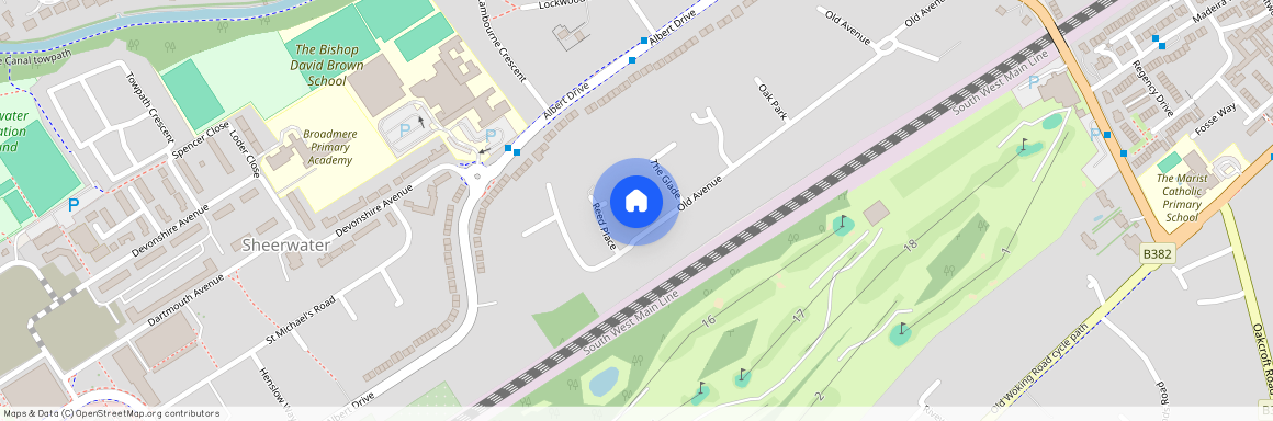 KT1, West Byfleet