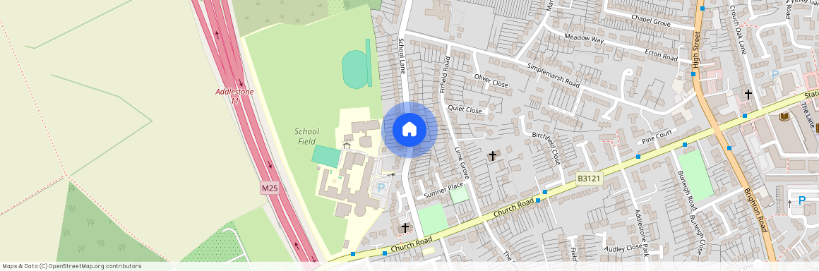 School Lane, Addlestone, Surrey, KT15