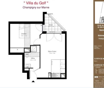 Appartement à louer 2 pièces 39.97m² - Photo 1