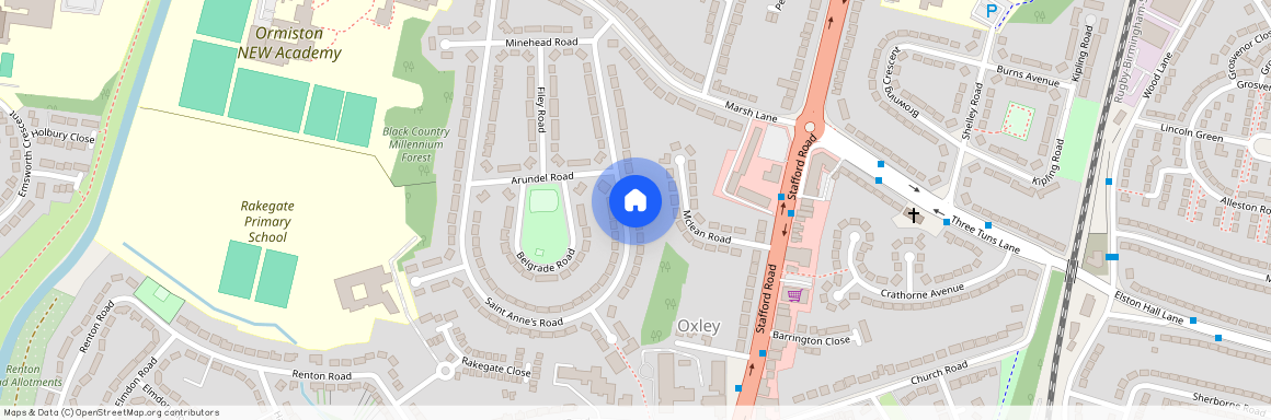 St. Annes Road, West Midlands WV10