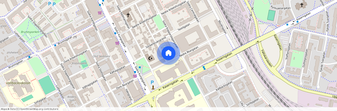 Södra Köpmangatan 31, Centralt Söder