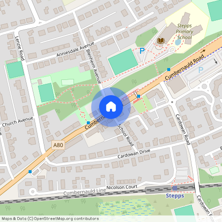 Cumbernauld Road, Stepps