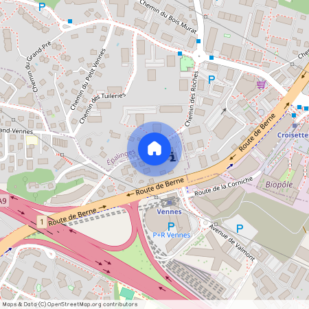 1010, Lausanne, Chemin des Roches, 14