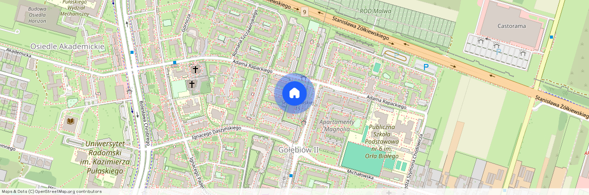 Gołębiów II, Radom, mazowieckie