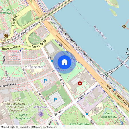 ul. Bednarska, Powiśle, Śródmieście, Warszawa, mazowieckie