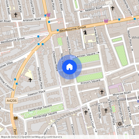 Leinster Square, Notting Hill, London