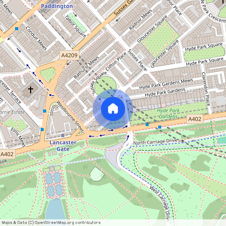 Hyde Park Gardens London W2