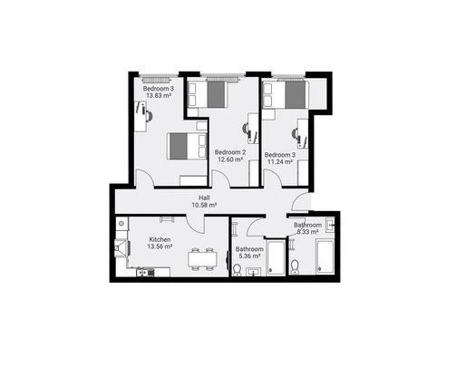 1 bedroom in a house share to rent - Photo 1