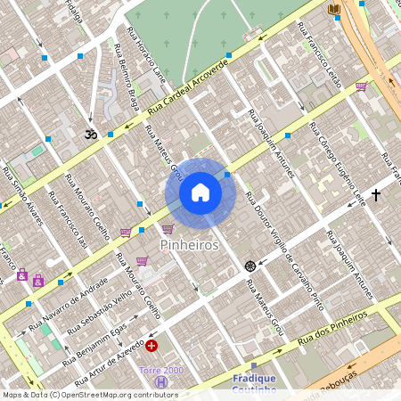 Rua Mateus Grou, 398 - Pinheiros, São Paulo - SP