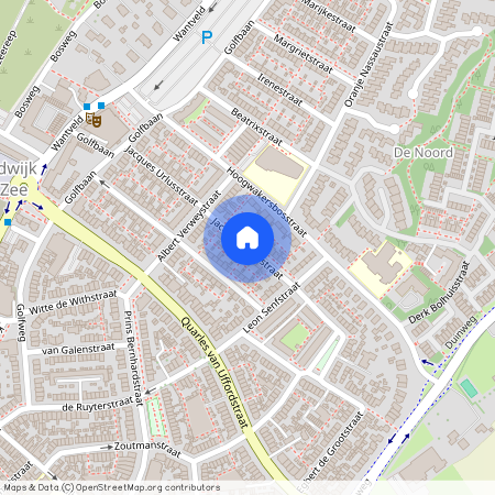 Auteursbuurt, 2202 SM, Jacques Urlusstraat, Noordwijk