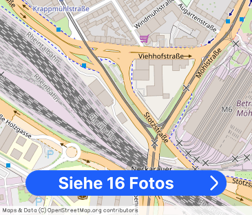 Möbliertes 1-Zimmerapartment in der Schwetzingervorstadt - Foto 1