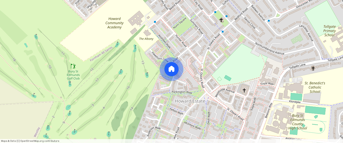 Boby Road, Bury St. Edmunds, IP32