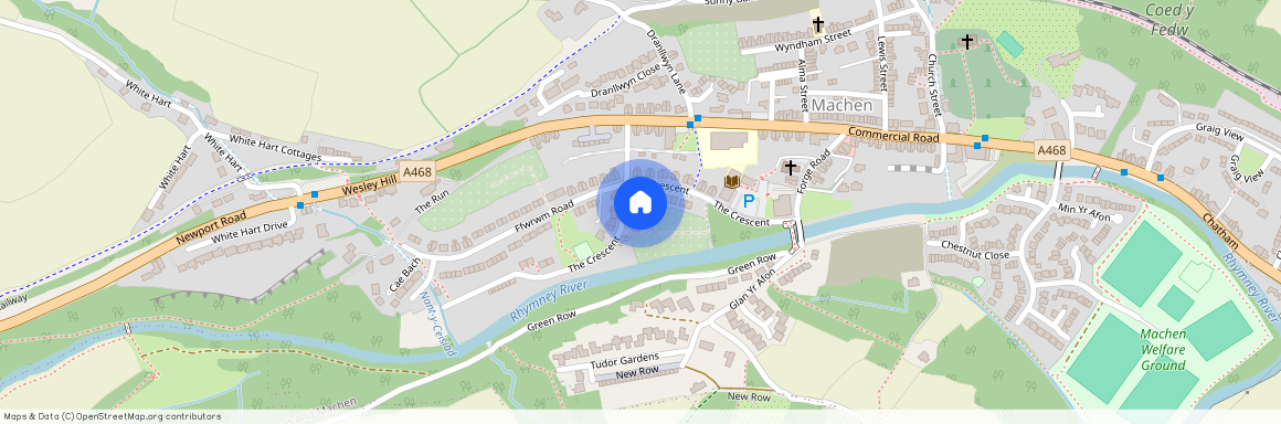 The Crescent, Caerphilly CF83