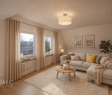 Kompakt, ruhig, zentral – 2-Zimmer-Dachgeschosswohnung mit optimale... - Photo 2