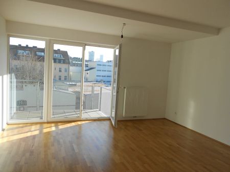 Ideale 2-Zimmer-Wohnung mit großem Balkon zu vermieten - Bürgerstraße 8 - Top 12 - Photo 2