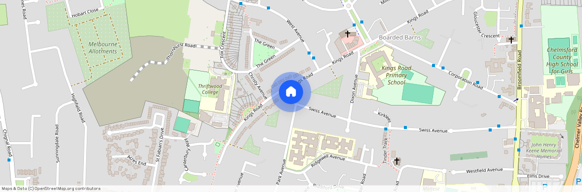 Swiss Avenue, Chelmsford