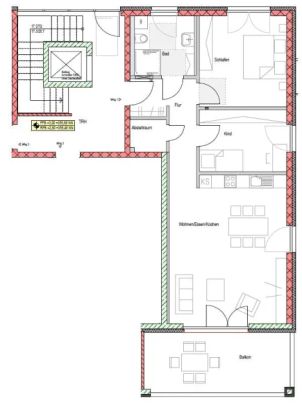 Das Besondere Wohnen. Neuwertige 3-Zimmer-Wohnung mit Tiefgaragenstellplatz und Aufzug - Photo 1