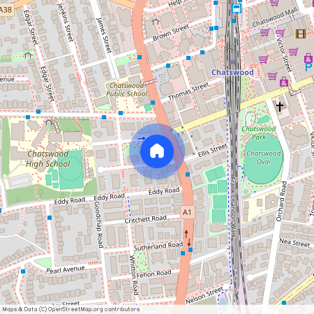 1 Freeman Rd, Chatswood, Sydney, New South Wales 2067