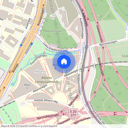 Norra Djurgården, Stockholm, Albanovägen 4