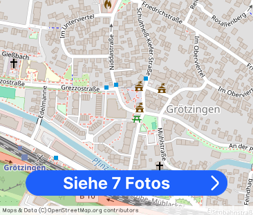 Dachgeschosswohnung in guter Lage von Karlsruhe-Grötzingen zur Miete! - Foto 1