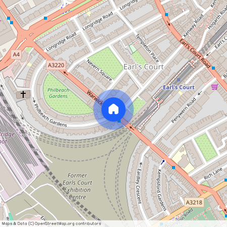 Nevern Mansions, Warwick Road, Kensington, SW5