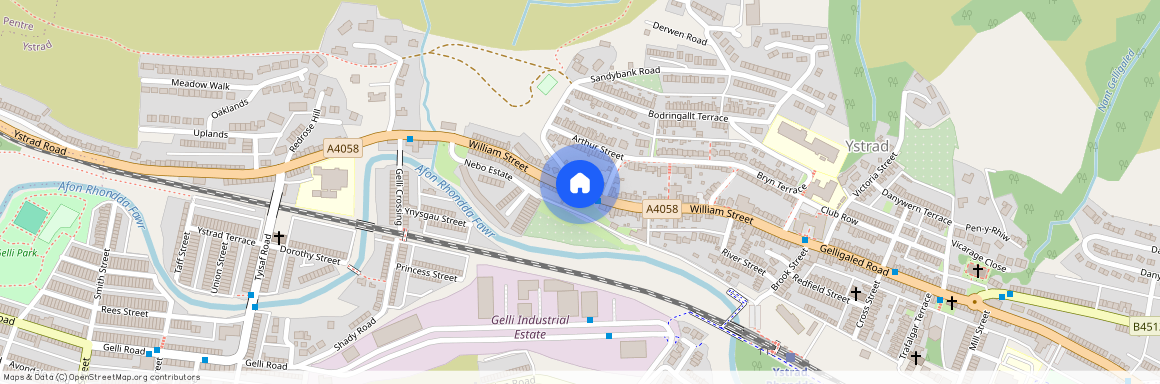 Gelligaled, Ystrad, CF41