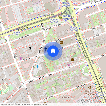 Sienna 65, Warszawa, Wola, Mirów