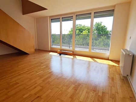 INNSTRASSE, FERNBLICK, 103 m2 Dachgeschoß-Maisonette mit Loggia, 2 Zimmer, Galerie, Komplettküche, Wannenbad, Parketten - Photo 5