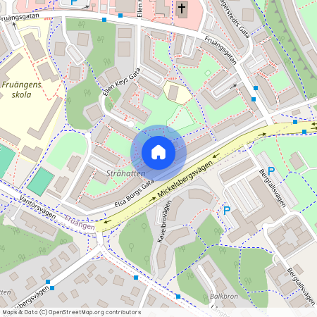 Elsa Borgs Gata 24, Fruängen