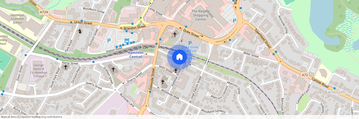 John Street, Hamilton, ML3