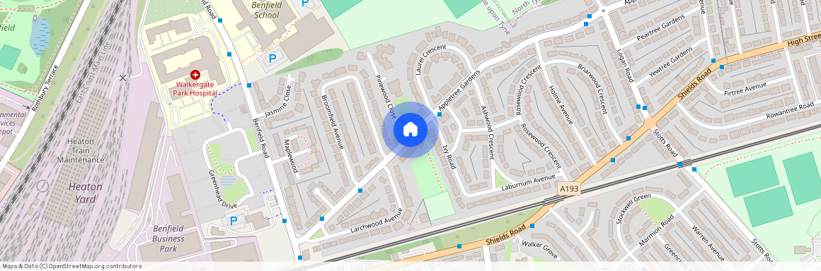 Newcastle Upon Tyne, Appletree Gardens