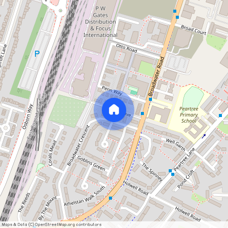 Broadwater Crescent, Welwyn Garden City