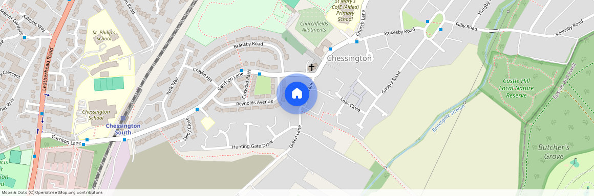 Green Lane, Chessington, Surrey. KT9 2LL