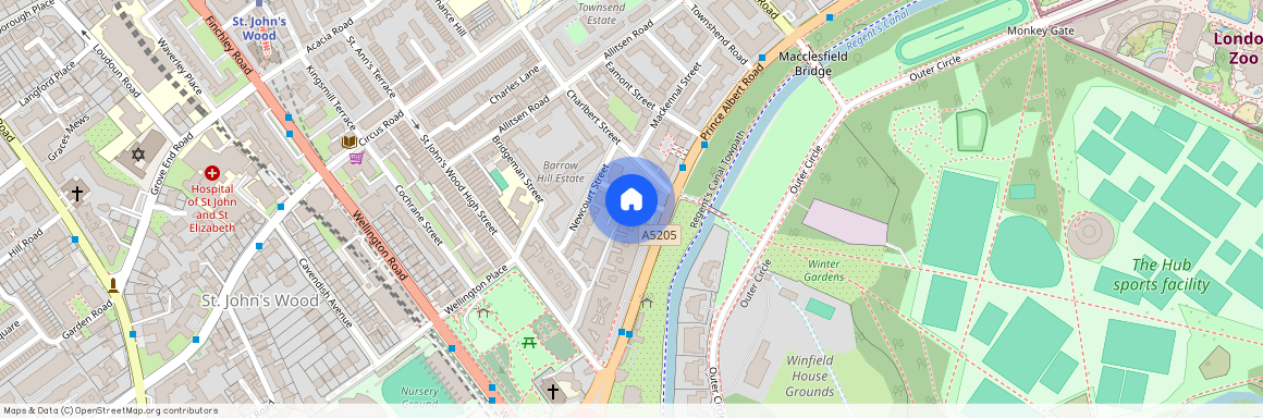 North Gate, Prince Albert Road, London, NW8