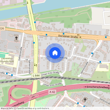 Flöz-Hugo-Siedlung 26, 44653 Herne