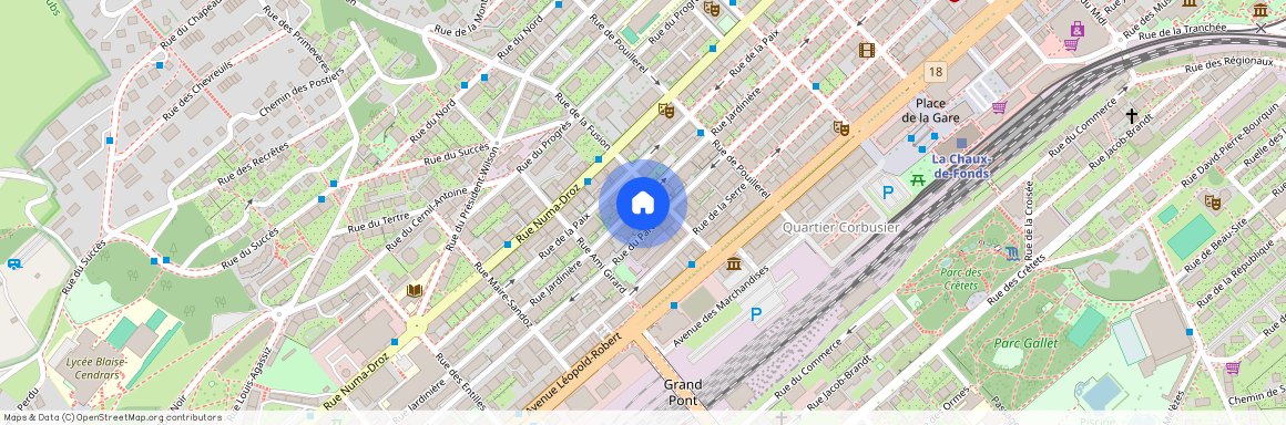 Rue Jardinière 119, 2300 La Chaux-de-Fonds