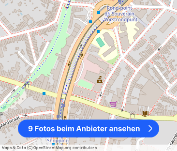 Room in shared 15-bed apartment, Brussels - Foto 1