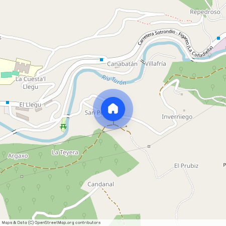 San Pedro - Siana, Mieres del Camino