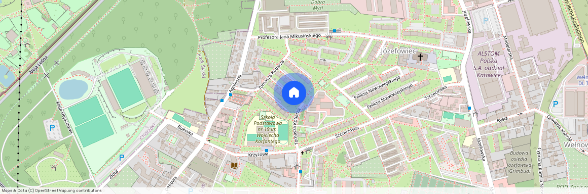 ul. Tomasza Kotlarza, Ligota-Panewniki, Katowice, śląskie