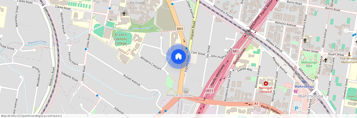 13/1 Woolcott, NSW 2076, Wahroonga