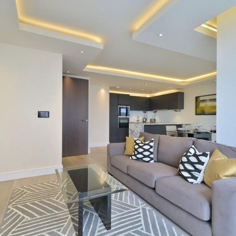 A contemporary one bedroom apartment to let in Chelsea Creek, Fulham SW6 - Photo 1